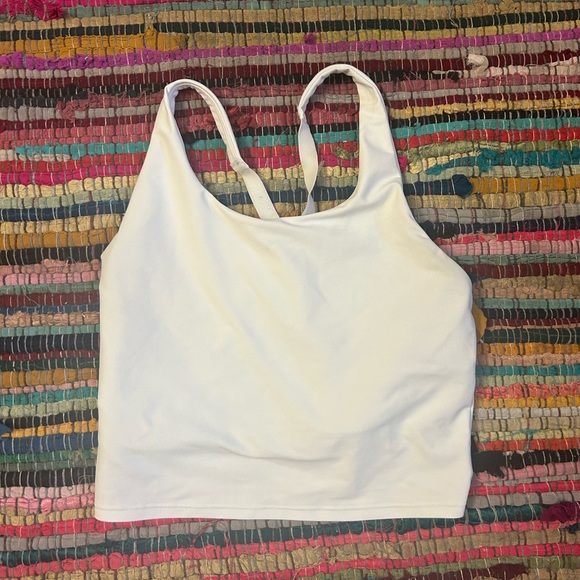 White Align Tank - Picture 1 of 5